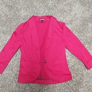 Pink blazer